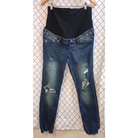 mama skinny ankle jeans